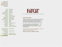 Tablet Screenshot of fatcat.co.uk